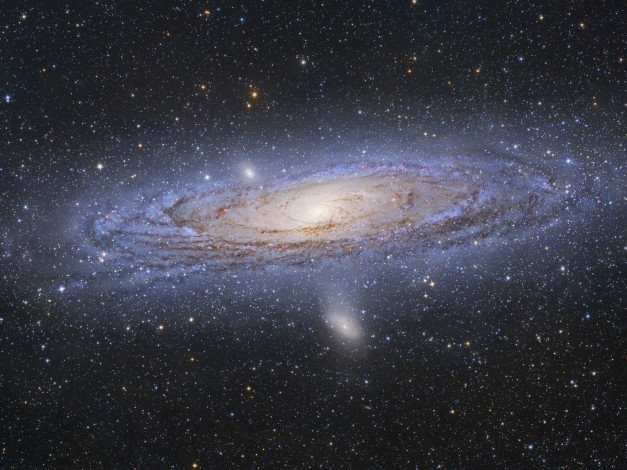 Обои картинки фото m31, космос, галактики, туманности