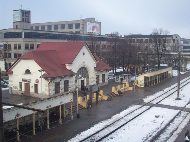 Обои картинки фото рига, станция, земитаны, города, латвия