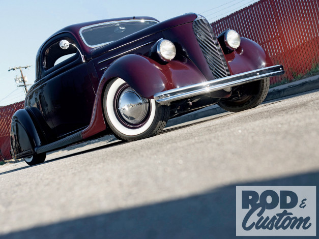 Обои картинки фото 1936, ford, coupe, автомобили, custom, classic, car