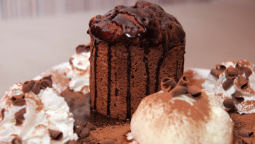 Картинка еда пирожные кексы печенье кекс сливки шоколад какао