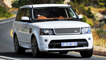 Картинка range rover sport автомобили внедорожник