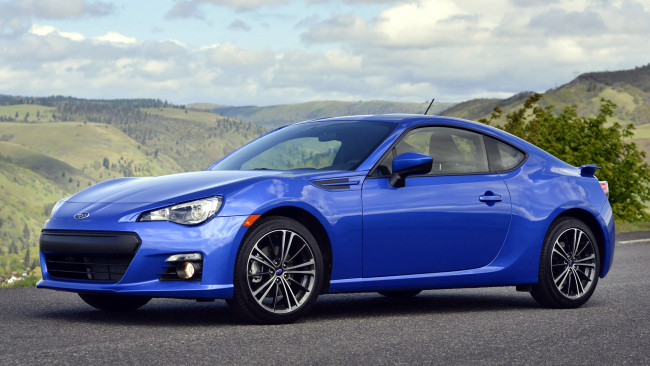 Обои картинки фото subaru, brz, автомобили