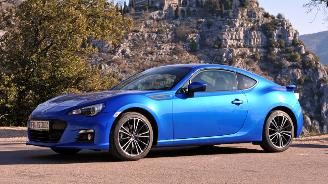 Обои картинки фото subaru, brz, автомобили