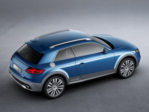 Картинка автомобили audi синий concept brake shooting allroad