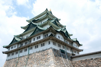 Картинка города замки+Японии пагода