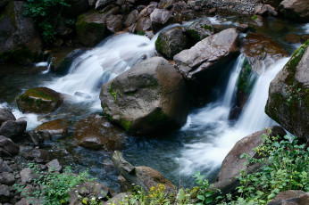 Картинка природа водопады водопад камни вода