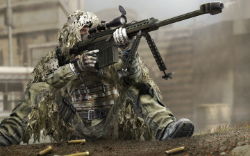 Картинка arctic+combat видео+игры -+arctic+combat гильзы маскировка пулемёт оружие снайпер солдат