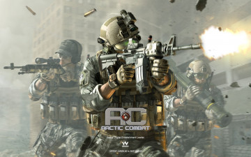 Картинка arctic+combat видео+игры -+arctic+combat автомат оружие солдаты снаряжение винтовка