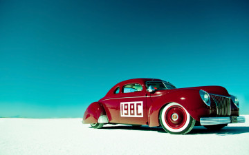 Картинка автомобили custom+classic+car classic red