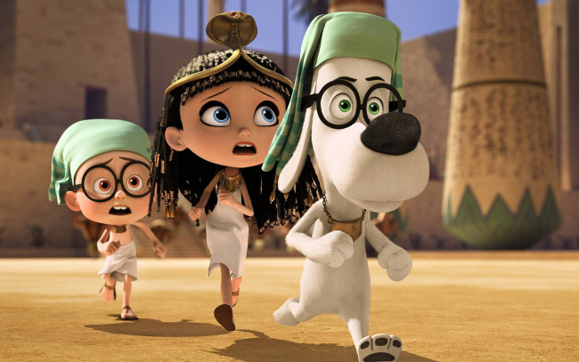 Обои картинки фото mr,  peabody & sherman, мультфильмы, приключения, мистера, пибоди, и, шермана