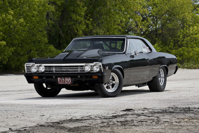 Обои картинки фото автомобили, chevrolet, black, impala