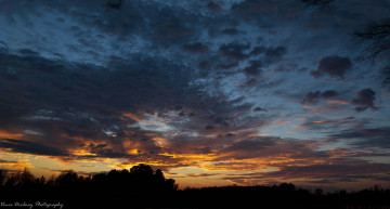 Картинка природа облака небо тучи закат