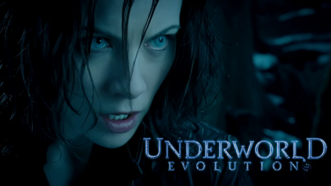 Обои картинки фото underworld evolution, кино фильмы, underworld,  evolution, evolution, kate, beckinsale, другой, мир, вампир