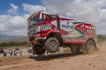 Картинка спорт авторалли трасса гонки скорость man tgs 480 rally truck 2014г