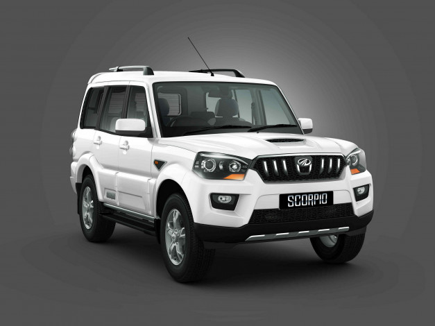 Обои картинки фото автомобили, mahindra, scorpio, 2014г