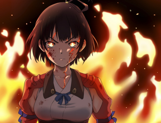 Обои картинки фото аниме, koutetsujou no kabaneri, mumei