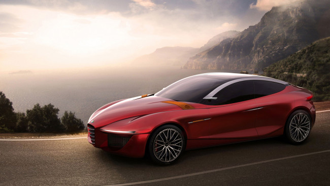 Обои картинки фото alfa romeo gloria concept 2013, автомобили, alfa romeo, gloria, concept, 2013, alfa, romeo