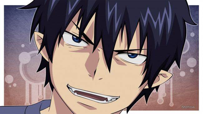 Обои картинки фото аниме, ao no exorcist, okumura, rin