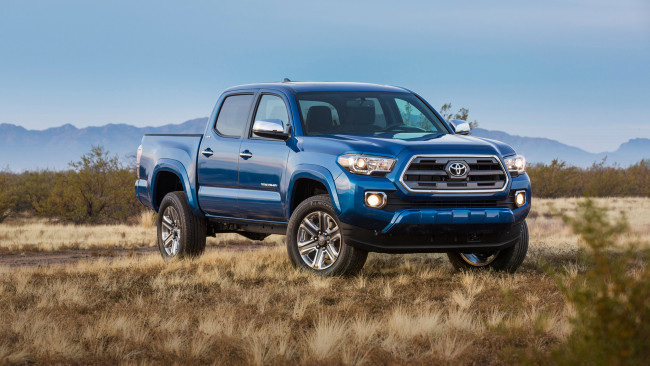 Обои картинки фото toyota tacoma 2016, автомобили, toyota, tacoma, 2016, джип, внедорожник