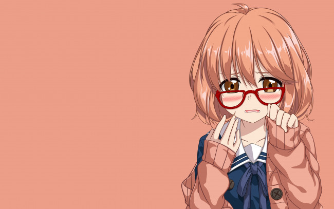 Обои картинки фото аниме, kyoukai no kanata, kuriyama, mirai