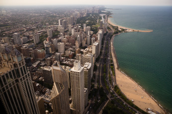 Картинка Чикаго города Чикаго+ сша простор
