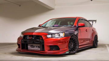 Картинка автомобили mitsubishi lancer evolution x