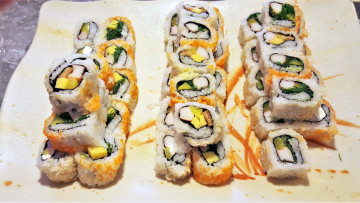 Картинка еда рыба +морепродукты +суши +роллы роллы