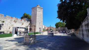 Картинка the+five+wells+square zadar croatia города -+улицы +площади +набережные the five wells square