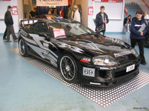 Картинка toyota supra автомобили