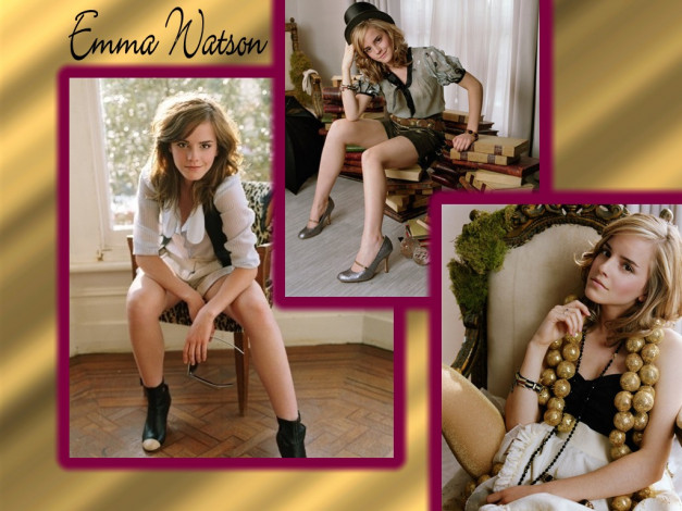 Обои картинки фото Emma Watson, эмма, уотсон, девушки