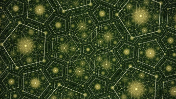 Картинка 3д графика fractal фракталы абстракция фигуры линии геометрия звезды