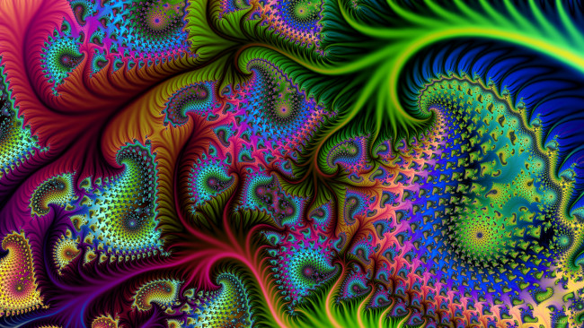 Обои картинки фото 3д графика, фракталы , fractal, цвета, фон, узор