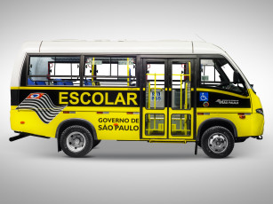 Картинка автомобили автобусы escolarbus volare v6l школьные 2014г