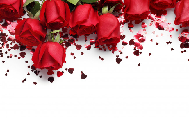 Обои картинки фото праздничные, день святого валентина,  сердечки,  любовь, valentines, day, roses, розы, красные, сердце