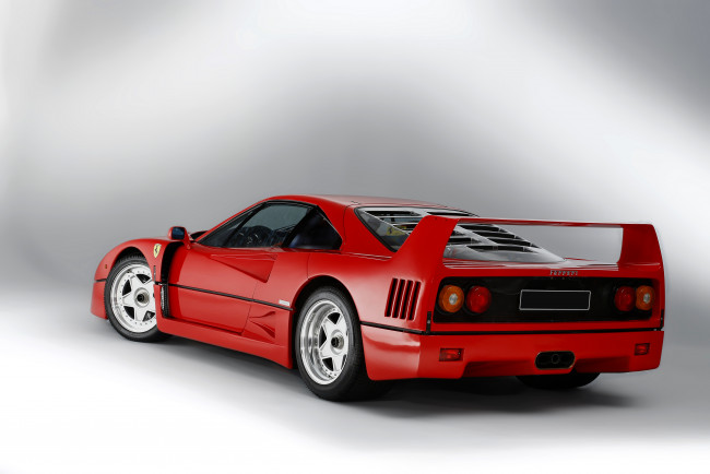 Обои картинки фото автомобили, ferrari, красный, f40