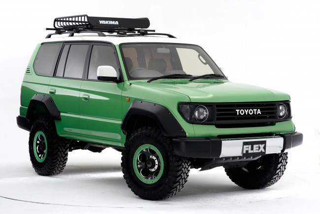 Обои картинки фото автомобили, toyota, j95w, 2016г, bomb, color, car, custom, flex