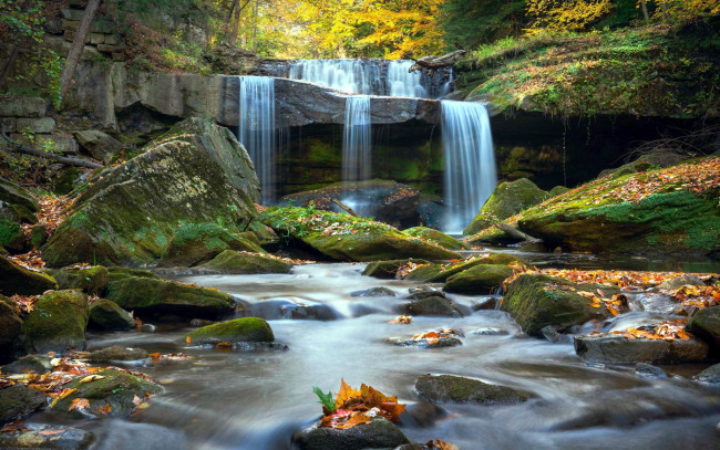 Обои картинки фото centerville mill falls, ohio, природа, водопады, centerville, mill, falls