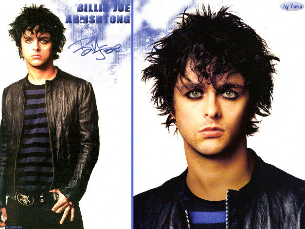 Обои картинки фото billie, joe, is, the, best, rocker, музыка, green, day