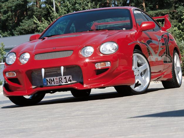 Обои картинки фото toyota, celica, автомобили