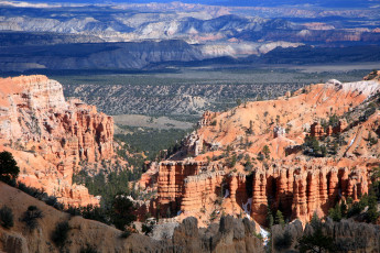 Картинка природа горы utah usa bryce canyon national park