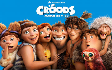 Картинка the croods мультфильмы семейка крудс