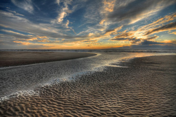 Картинка природа побережье пляж закат небо рассвет песок море солнце