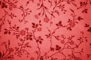 Картинка разное текстуры ткань красная рисунок розы веточки листья цветы