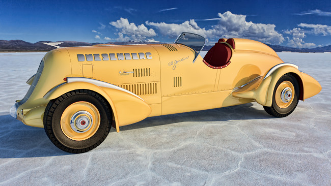 Обои картинки фото автомобили, 3д, mormon, special, sj, meteor, duesenberg, 1935