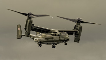 обоя mv-22 osprey, авиация, другое, конвертоплан