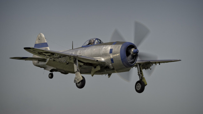 Обои картинки фото p-47d thunderbolt, авиация, лёгкие одномоторные самолёты, штурмовик