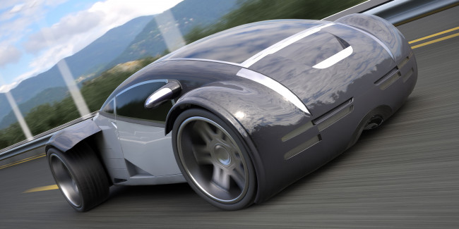 Обои картинки фото futuristic  luxury car, автомобили, 3д, futuristic, luxury, car