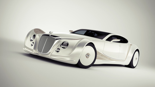Обои картинки фото bentley luxury concept, автомобили, 3д, графика, futuristic, luxury, car, concept, bentley