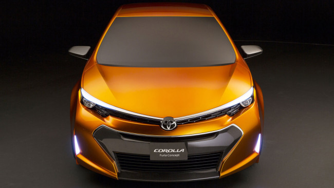 Обои картинки фото toyota corolla furia concept 2013, автомобили, toyota, concept, furia, corolla, 2013