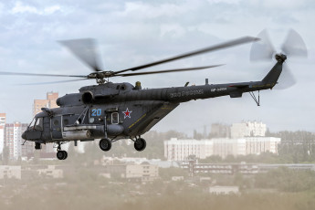 Картинка mil+mi-8amtsh+`terminator` авиация вертолёты вертушка